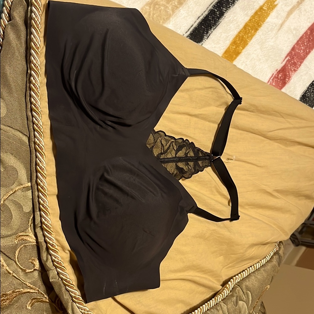 Target Black Lace Detail Bralette